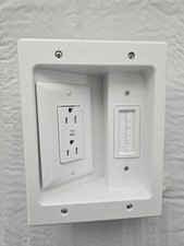 Sanus BSA-IWP1-W1 In-Wall Cable Concealer Recessed Power Module ONLY picture