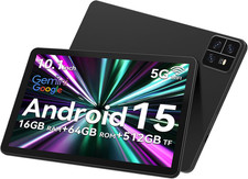 , 10.1 inch Android 15 With Octa-Core, 16GB RAM + 64GB ROM 512GB TF Support G... picture