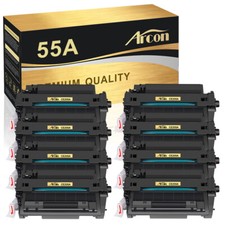 8 Pack 55A Toner Compatible with HP CE255A LaserJet P3010 P3015dn MFP M521dn picture