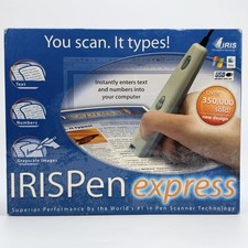 IRIS Slide Pen Express Handheld Grayscale Scanner Windows Macintosh OS Mac New picture