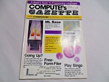 COMPUTE'S GAZETTE MAGAZINE ISSUE Vol 5  Issue 48 -June 87- COMMODORE COMPUTER picture