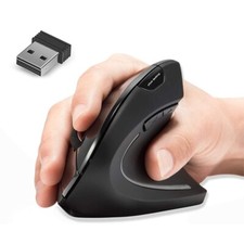 2.4G Wired Vertical 6D Gaming Ergonomic Optical Mouse Computer Mouse Pad for PC picture