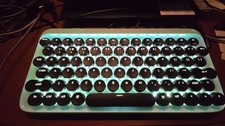 Lofree Dot Wireless Mechanical Keyboard Mint Green Mac Windows iOS Android BT picture