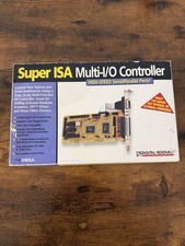 Digital Research Super ISA Multi-I/O Controller DRISA Open Box New Complete picture