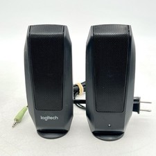 Logitech S-120 2-Piece 2 Channel Multimedia Speaker System w/ Headphone Jack picture