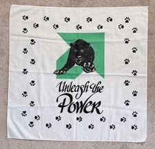 RARE Vintage AMD (Advanced Micro Devices) 90s Bandana w/AMD Logo & Black Panther picture