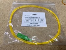 10 pc LOT, SP-1SCASM3, 3m, 1 Fiber SC/APC Pigtail, Single-mode, OS2 picture