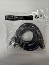 W Box 0E-C6BK36 CAT6 Patch Cable, RJ 45 Male, 3' (0.91m), 24AWG, Black, 6-Pack picture