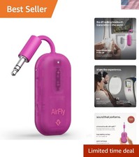 AirFly Pro 2, Bluetooth Adapter, Pair 2 AirPods, Fuchsia Ice | Pair 2 AirPods... picture