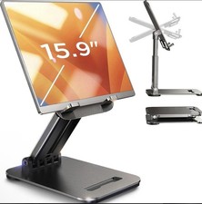 LISEN Tablet Stand Holder for Desk Foldable Adjustable iPad/Kindle 4-15.9” picture