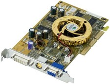 GRAPHICS CARD PROLINK NVIDIA GeForce FX5200 128MB DDR SGRAM AGP DVI-I MVGA-NVG34AL picture