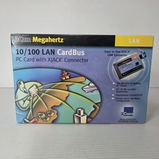 3 Com Megahertz 10/100 LAN CardBus PC Card New Sealed  picture