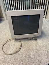 GATEWAY 2000 CRYSTALSCAN 15 CRT COMPUTER MONITOR VINTAGE 14 INCH RARE UNTESTED picture
