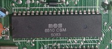 TESTED IC MOS 6510 MOS6510 COMMODORE 64 CPU (4183) picture
