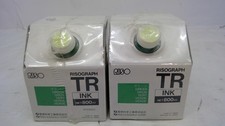 Genuine RISOGRAPH TR Series Green Ink Cartridge *Lot of 2* S-730 S730 picture