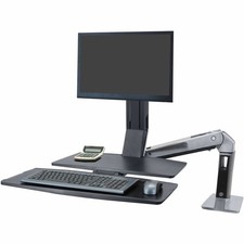 Ergotron WorkFit-A, Single LD Workstation with Worksurface picture