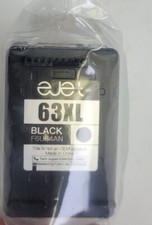 Ejet Black Ink Cartridge Replacement for HP 63XL 63 XL - One Cartridge picture