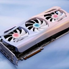 Yeston RX9070 16GB OC Sakura Eye Water Atlantis Graphics card FULL 4K Gaming picture