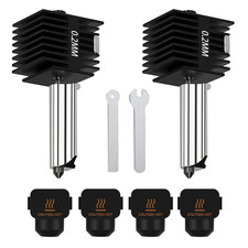 2 Pack 0.2mm Hardened Steel Hotend Bambu Lab A1 Mini A1 3D Printer Silicone Sock picture