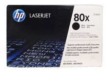 HP 80X CF280X Black Toner Cartridge - LaserJet Pro 400 M401 M425 picture