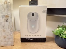 NEW Alienware Tri-Mode AW720M Wireless Gaming Mouse, Optical Sensor, Lunar Light picture