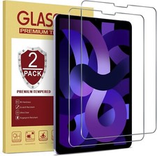 2 Pack Tempered Glass Screen Protector For iPad Air 5 (2022) 10.9'' inch 5th Gen picture