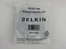 New Belkin F8E550-CMK Laptop Notebook Security Lock Master Keyed With 2 Keys picture