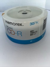 Memorex MUSIC CD-R DA, 40X, 700MB, 80MIN, 30-PACK SPINDLE,  picture