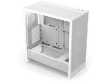 NZXT H Series H5 Flow 2024 RGB Edition ATX Mid Tower Chassis All White Color picture