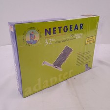 Netgear 32 Bit PCI Adapter 10/100 Mbps Fast Ethernet FA311 New in Box picture