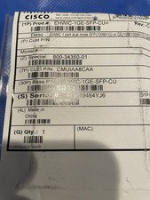 Cisco EHWIC-1GE-SFP-CU Enhanced High-Speed Interface Card Gigabit Ethernet picture