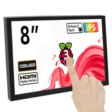 VIEWMEI 8 Inch Touch Portable Monitor Mini HDMI 1280x800 for PC Laptop picture