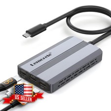 Lemorele USB-C Video Splitter Dual USB-C Output 4K 60Hz 100W PD picture