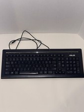ASUS KB34211 Slim Wired USB Keyboard Computer Game Black Cord picture