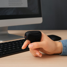 2.4GHz Finger Mouse – Ergonomic Handheld Wireless Trackball for Laptop & PC picture