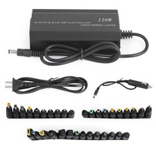 ✨120W Car Home 34 Tips Power Supply Adapter Charger for Laptop Notebook US Plug picture