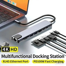 Laptop Adapter Type C USB Hub Thunderbolt 3 Docking Station Multiport picture