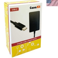 Canakit 3.5A USB-C Power Supply for Raspberry Pi 4 - 5ft Length,  Listed picture
