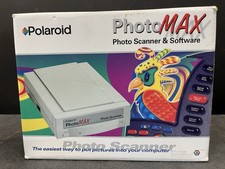 POLAROID PHOTO MAX PHOTO SCANNER & SOFTWARE COMPLETE KIT New Open Box picture