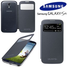 GENUINE SAMSUNG GALAXY S4 S VIEW FLIP COVER CASE ORIGINAL picture