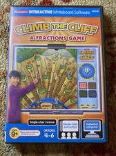 Climb The Cliff Fractions Game - Interactive Whiteboard  Game (CD-Rom) Lakeshore picture