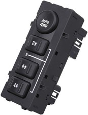 4x4 Transfer Case Switch, 4WD Wheel Drive Button, Compatible with 2003-2007 Chev picture
