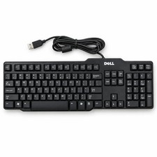 Dell L100 Wired USB Keyboard 104-Key US QWERTY Black picture