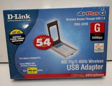 D-LINK AirPlus G 802.11g/2.4 GHz Wireless PCI Adapter DWL-G120 NEW SEALED NOS picture