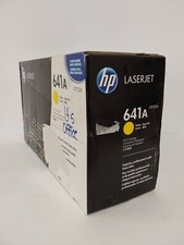 HP 641A Yellow Toner Cartridge LaserJet 4600 (C9722A) Damaged Box picture