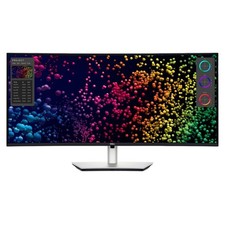 Dell UltraSharp U4025QW 40 Inch Curved Thunderbolt Hub Monitor (Silver) picture