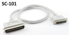 3ft DB25 25-Pin Male to CN50 50-Pin Male SCSI Cable picture