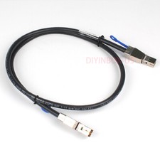 External HD Mini SAS SFF-8644 to SFF-8644 Connector Cable 1M For Dell 3.3FT New picture