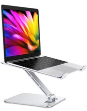 Aluminum Alloy Laptop Stand for Desk, Foldable Laptop Riser Holder picture