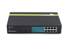 TRENDnet TPE-T80H 8-Port PoE+ Ethernet Network Switch P/N: TPE-T80H / A Tested picture